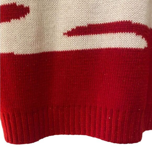 Women’s |  Ugly Christmas sweater | Reindeer sweater | Christmas NWT size L - Picture 13 of 14